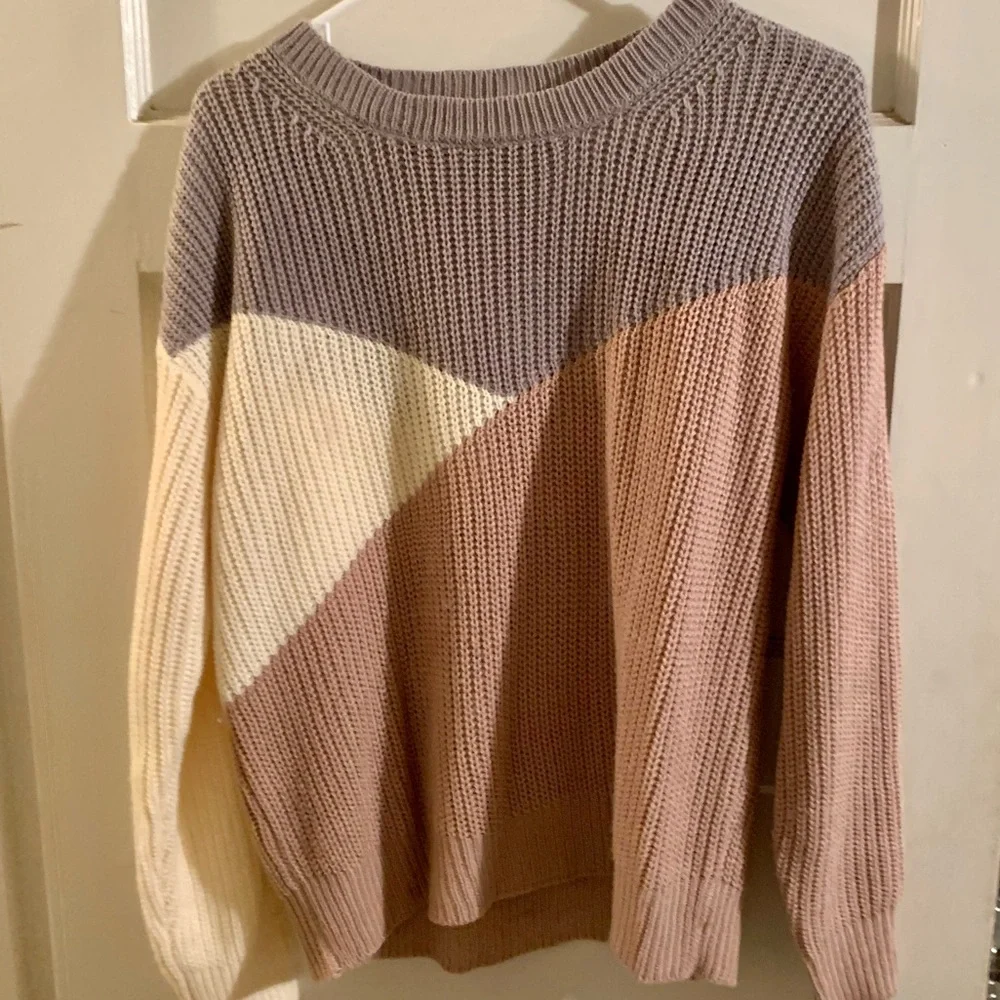 Color block sweater - Picture 2 of 2